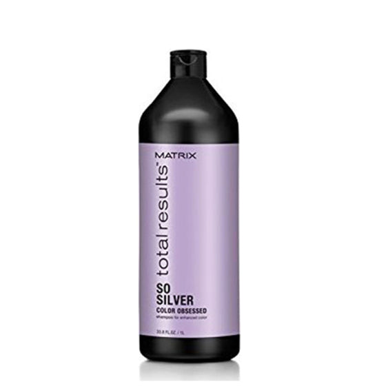 Champú Neutralizador del Color Total Results So Silver Matrix (1000 ml)