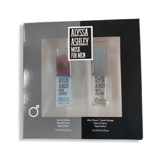 Set de Perfume Hombre Alyssa Ashley Musk for Men (2 pcs)