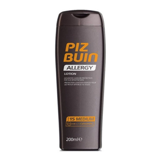 Loción Solar Piz Buin Allergy SPF 15 (200 ml)
