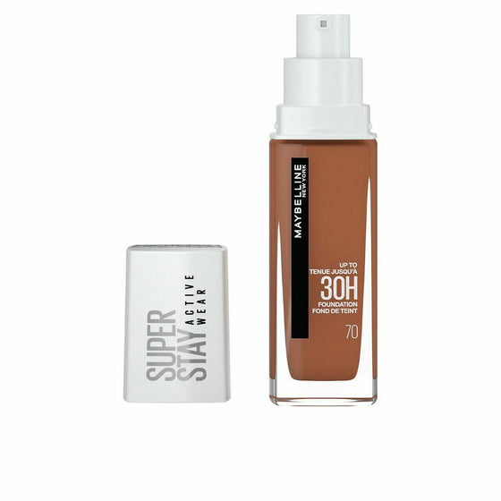 Base de Maquillaje Fluida Maybelline Superstay Activewear 30 h Foundation 32 Golden (30 ml)