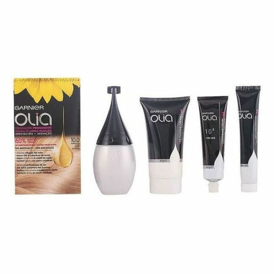 Tinte sin Amoniaco Olia Garnier 3600541235328 Rubio Extraclaro (120 g)