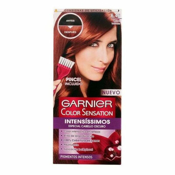 Dauerfärbung Color Sensation Intensissimos Garnier Intensives kupferblond