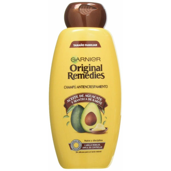 Anti-Frizz Shampoo Garnier Original  Remedies Karité Avocado (600 ml)