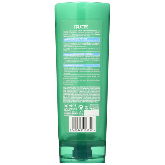 Entwirrender Conditioner Garnier Fructis Pure Fresh Kokosnuss-Wasser (300 ml)