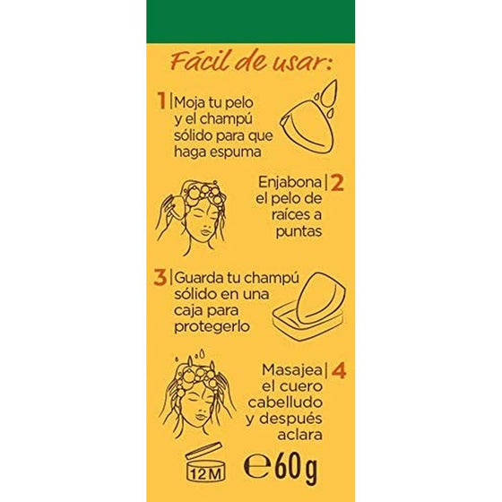 festes Shampoo Garnier Original  Remedies Tesoros de Miel  (60 g)