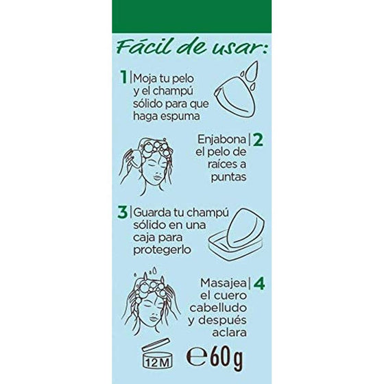 festes Shampoo Garnier Original  Remedies Coco Aloe Vera Feuchtigkeitsspendend (60 g)