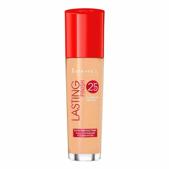 Fondo de Maquillaje Fluido Lasting Finish Rimmel London (30 ml)