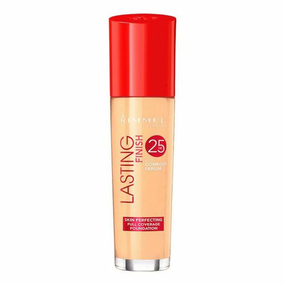 Fondo de Maquillaje Fluido Lasting Finish Rimmel London (30 ml)