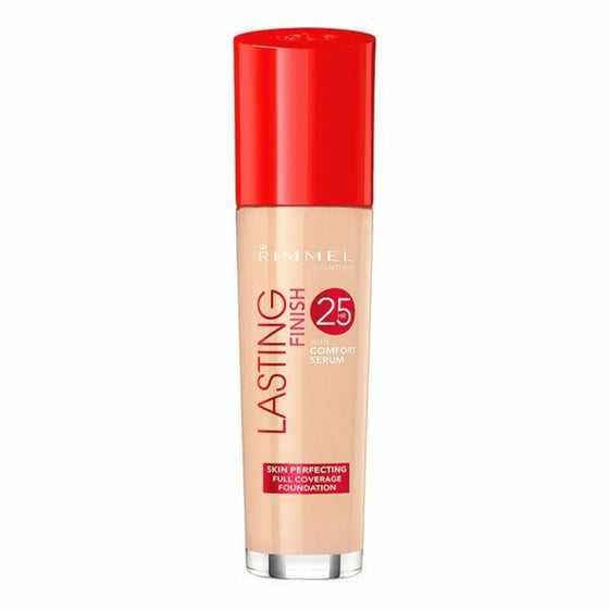 Fondo de Maquillaje Fluido Lasting Finish Rimmel London (30 ml)