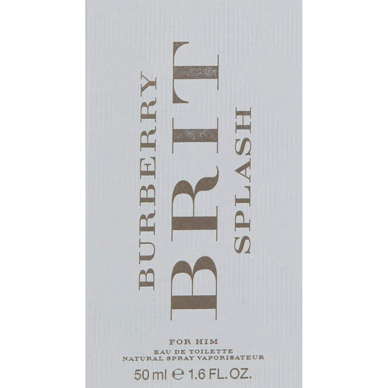 Men's Perfume Burberry EDT Brit Splash (50 ml)