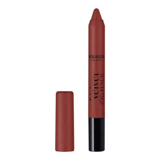 Lip Liner Bourjois Velvet The Pencil 10-brun de folie (3 g)