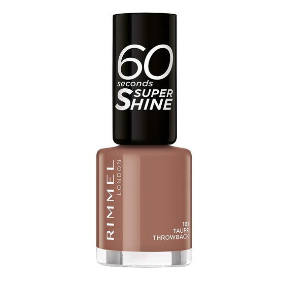 Pintaúñas 60 Seconds Super Shine Rimmel London Nº 101 (8 ml) (8 ml)