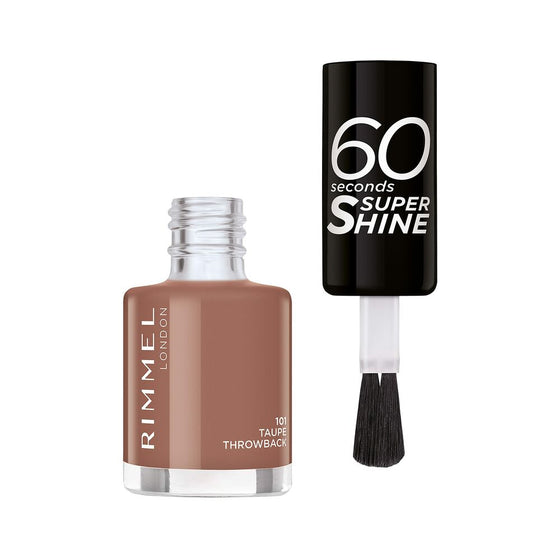 Pintaúñas 60 Seconds Super Shine Rimmel London Nº 101 (8 ml) (8 ml)