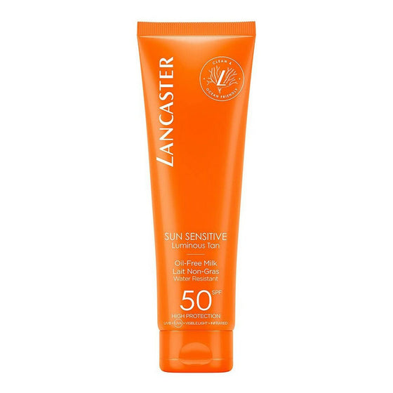 Leche Solar Sun Sensitive Lancaster Sin Aceites Spf 50 (150 ml)