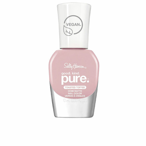 nail polish Sally Hansen Good.Kind.Pure Semi-matte Nº 040-toasted toffee (10 ml)