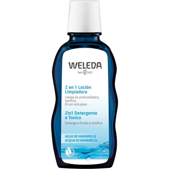Facial Lotion Weleda Agua de Hamamelis cleaner 2-in-1 (100 ml)