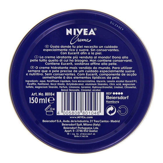 Crema Hidratante Nivea (150 ml)