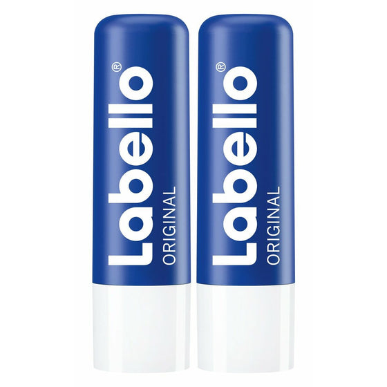 Bálsamo Labial Labello Classic Care 2 Unidades (11 ml)