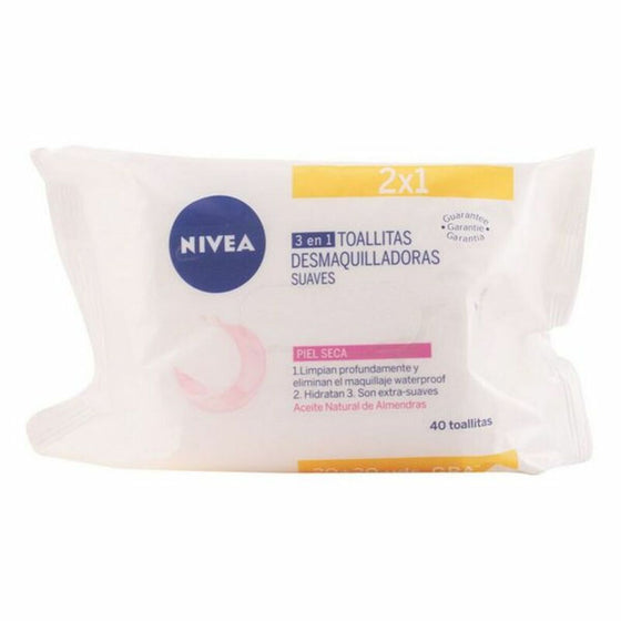 Make-up-Entferner-Tücher Nivea Trockene haut