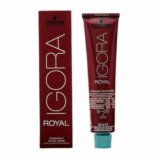 Permanent Dye Igora Royal Schwarzkopf 6-00 (60 ml)