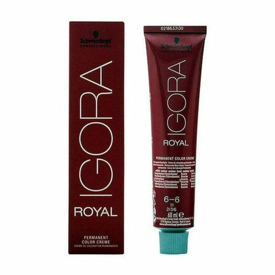 Permanent Dye Igora Royal Schwarzkopf 6-6 Chocolate (60 ml)