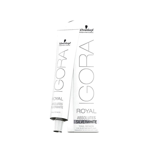 Permanent Dye Igora Royal Absolutes Schwarzkopf Silver (60 ml)