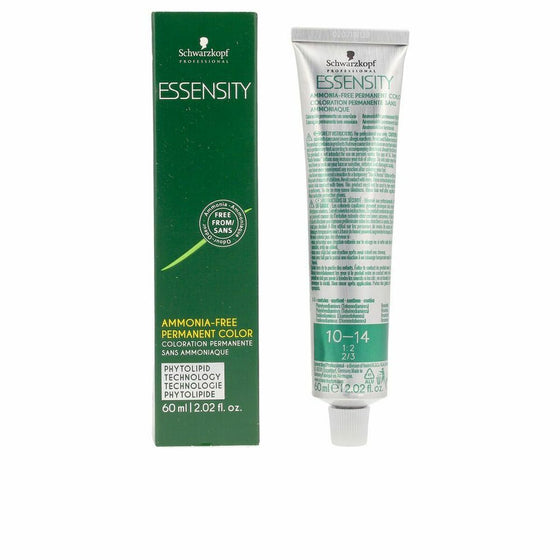 Tinte Permanente Schwarzkopf Essensity 10-14 Sin amoniaco (60 ml)