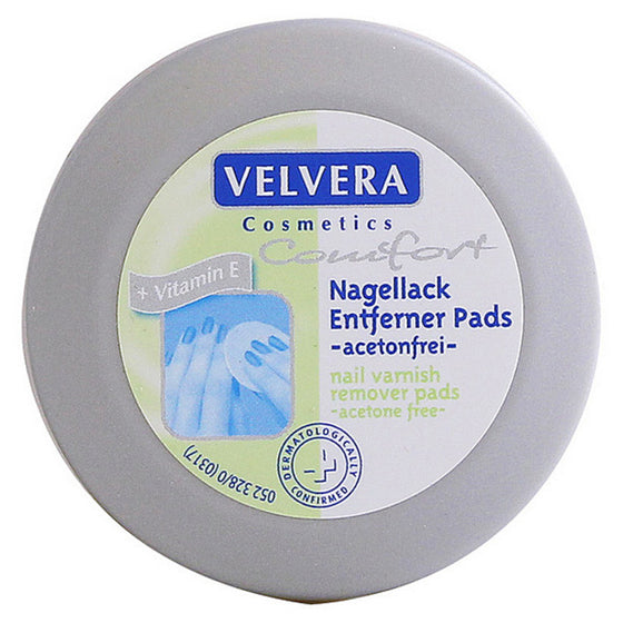 Nagellackentferner Velvera Bel Disco (30 Stücke)
