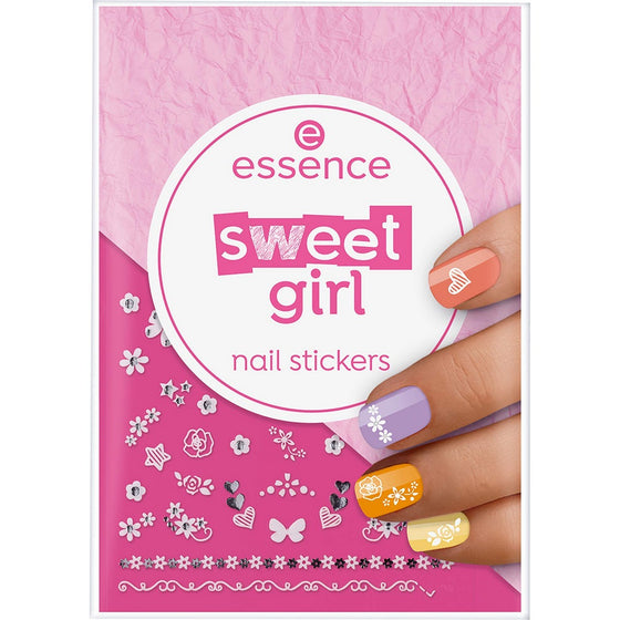 Aufkleber für Fingernägel Essence Sweet Girl 44 Unidades