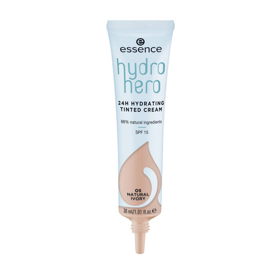 Crema Hidratante con Color Essence Hydro Hero 05-natural ivory SPF 15 (30 ml)