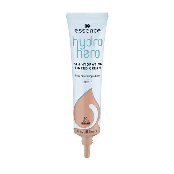 Crema Hidratante con Color Essence Hydro Hero 20-sun beige SPF 15 (30 ml)