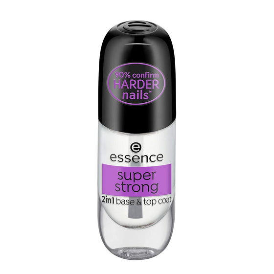 Fijador de Esmalte de Uñas Essence Super Strong 2 en 1 (8 ml)