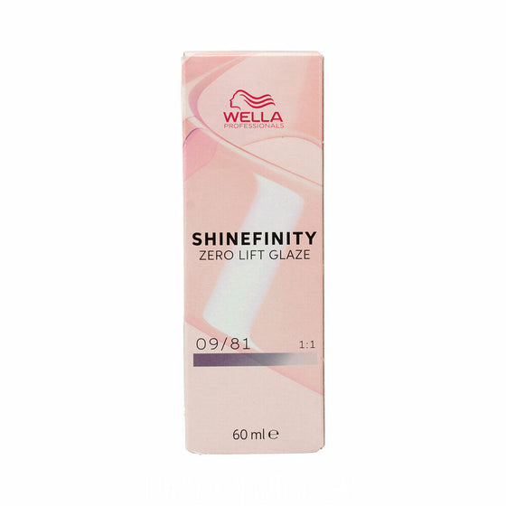 Permanent Colour Wella Shinefinity Nº 09/81 (60 ml)