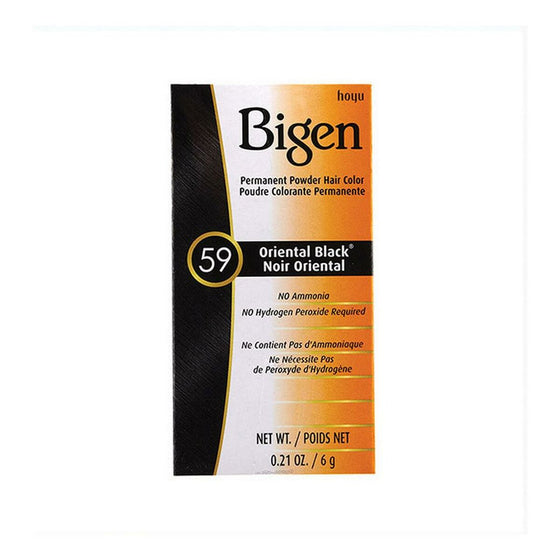 Dauerfärbung Bigen Nº 59 Oriental Schwarz In Pulverform (6 g)