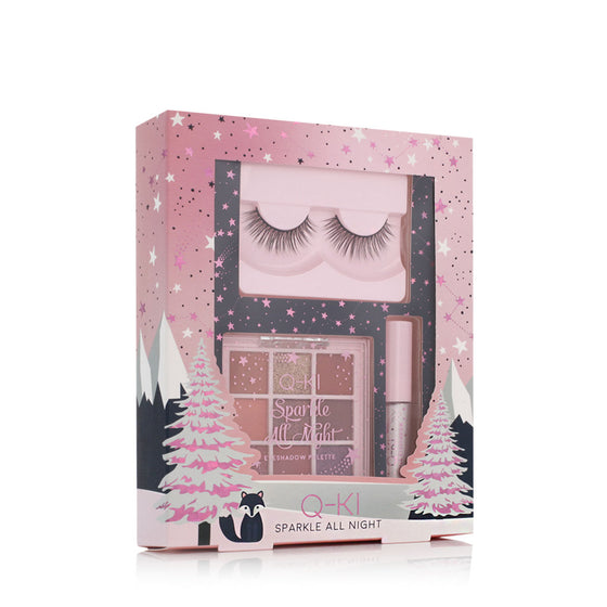 Set de Maquillaje Q-KI Cosmetics Sparkle All Night 4 Piezas