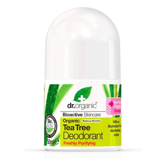 Roll-On Deodorant Dr.Organic Teebaum (50 ml)