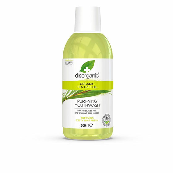 Mundspülung Tea Tree Dr.Organic Bioactive Teebaumöl (500 ml)