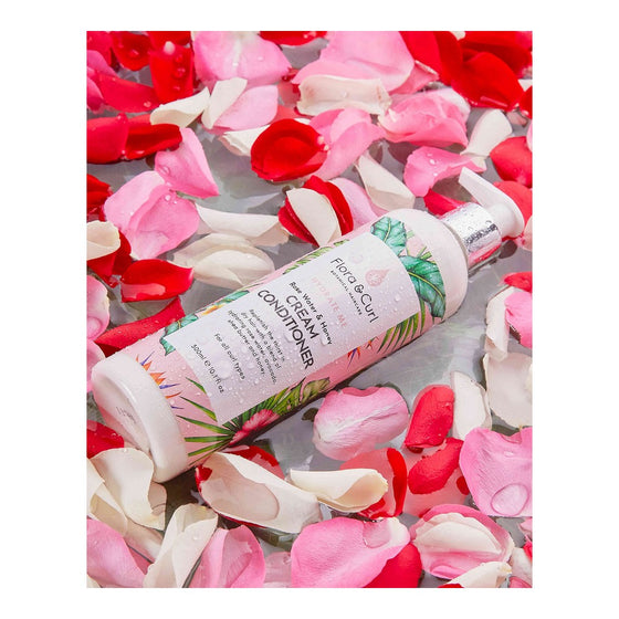 Repairing Conditioner Flora & Curl Hydrate Me Honey Rose water (300 ml)