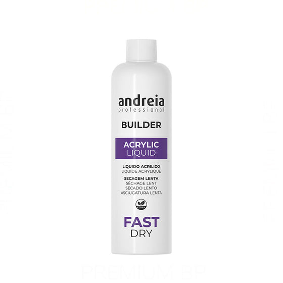 Treatment for Nails Professional Builder Acrylic Liquid Fast Dry Andreia (250 ml) (250 ml)