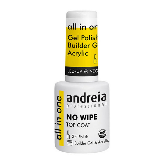 Nail polish Andreia All In One No Wipe Top Coat (10,5 ml)