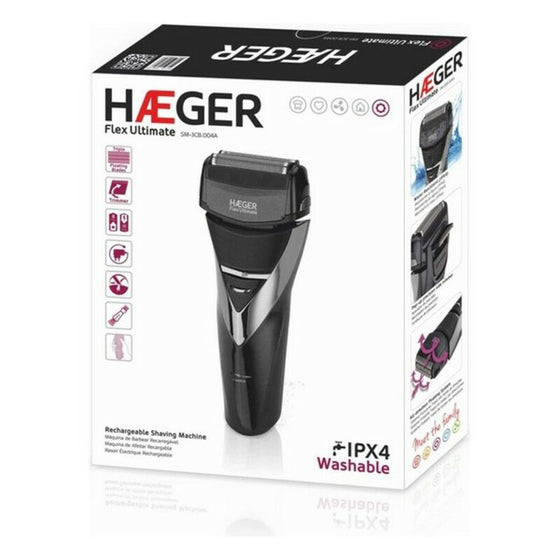 Afeitadora Eléctrica Recargable Haeger Flex Ultimate