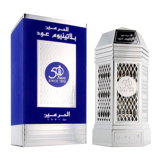 Unisex Perfume Al Haramain 50 Years Platinum Oud (100 ml)