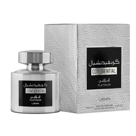 Men's Perfume EDP Lattafa Confidential Platinum (100 ml)
