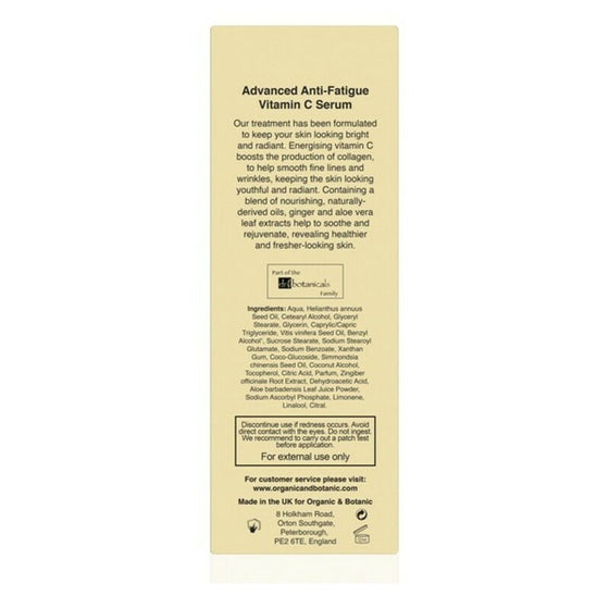 Facial Serum For Men Organic & Botanic (30 ml)