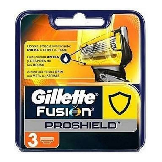 Cabezal de Recambio Fusion Proglide Gillette (3 uds)