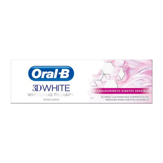 Toothpaste Sensitive Gums 3d White Oral-B (75 ml)