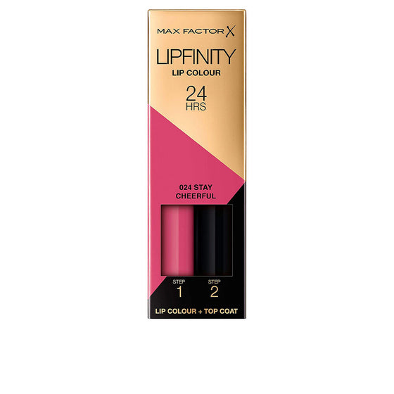 shimmer lipstick Max Factor Lipfinity 024-stay cheerful 2-in-1 (2 ml)