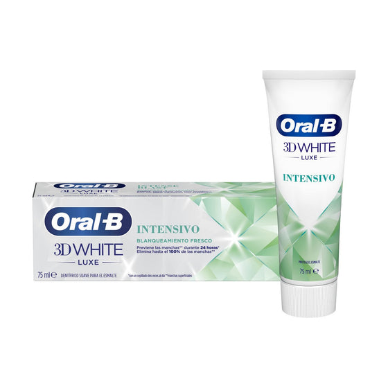 Pasta de Dientes Blanqueadora Oral-B 3D White Luxe Intenso (75 ml)