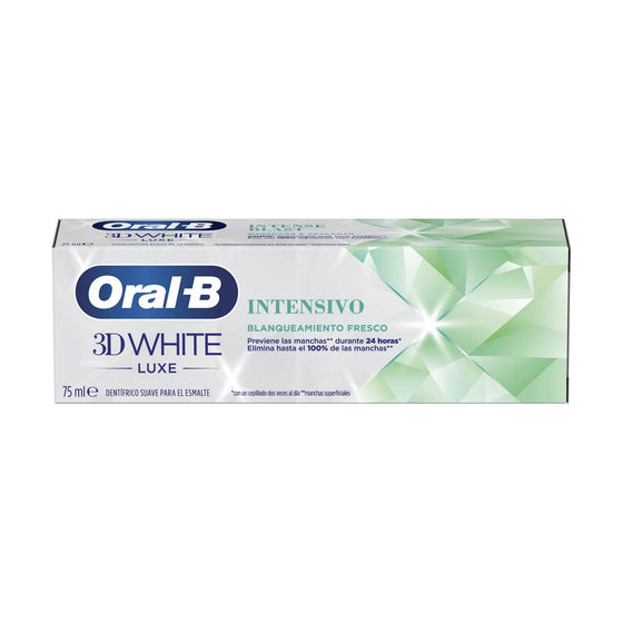 Pasta de Dientes Blanqueadora Oral-B 3D White Luxe Intenso (75 ml)