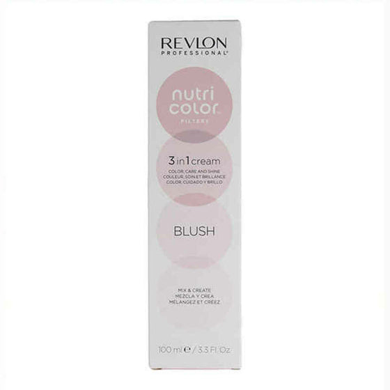 Permanent Colour Creme Revlon Nutri Color Blush 3-in-1 Mixer (100 ml)
